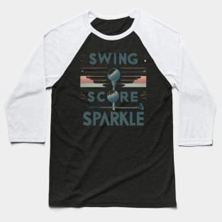 Swing, Score, Sparkle Baseball T-Shirt